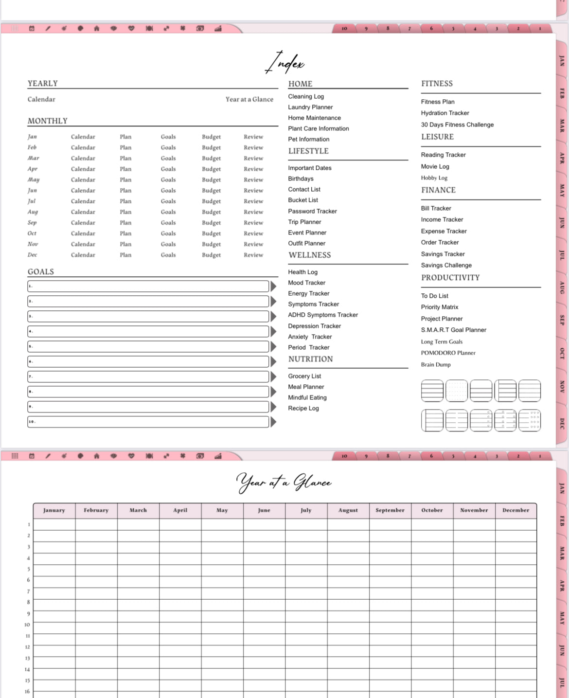 The Ultimate Girl Boss Digital Planner