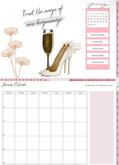 The Ultimate Girl Boss Digital Planner