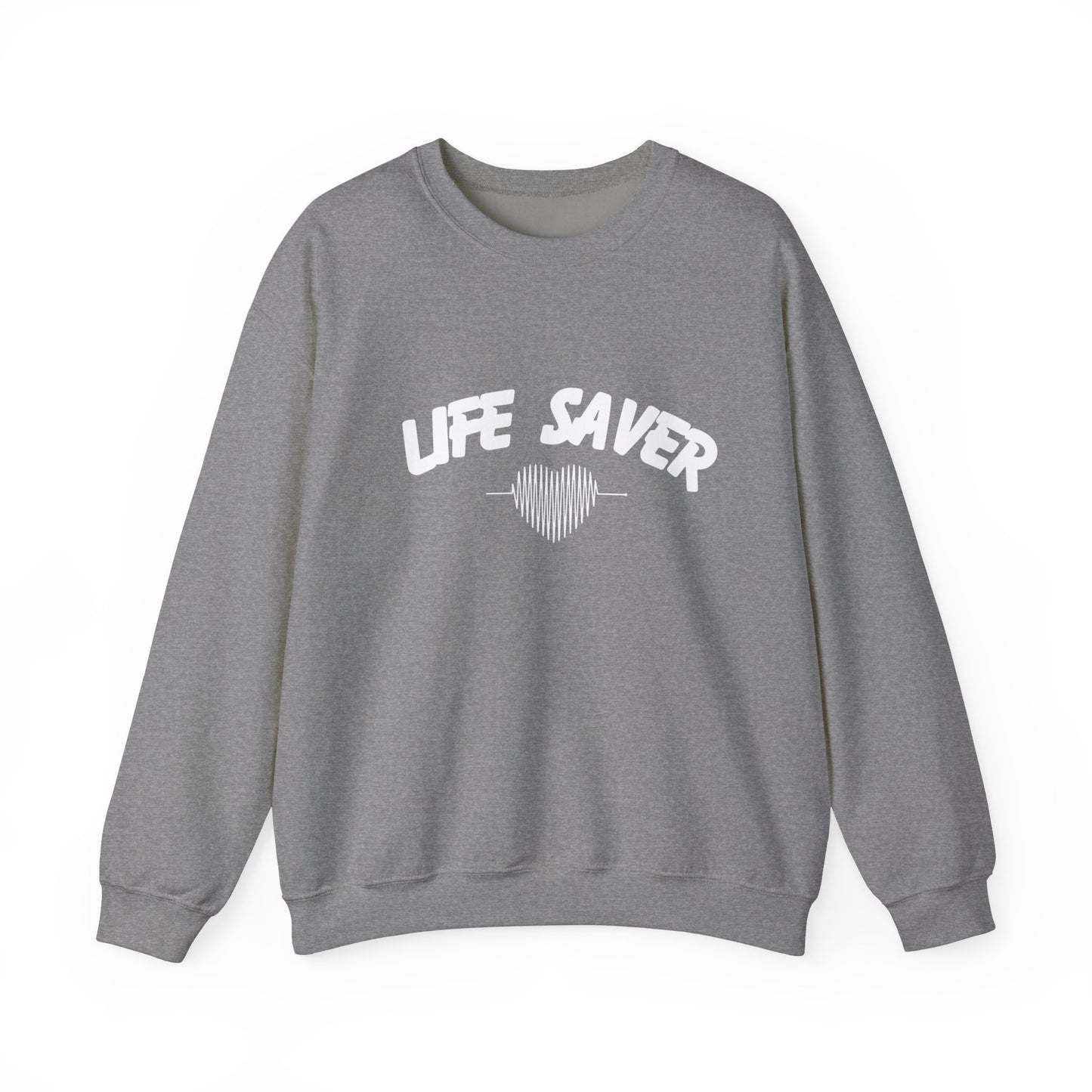 Oversized Life Saver Crewneck Sweatshirt