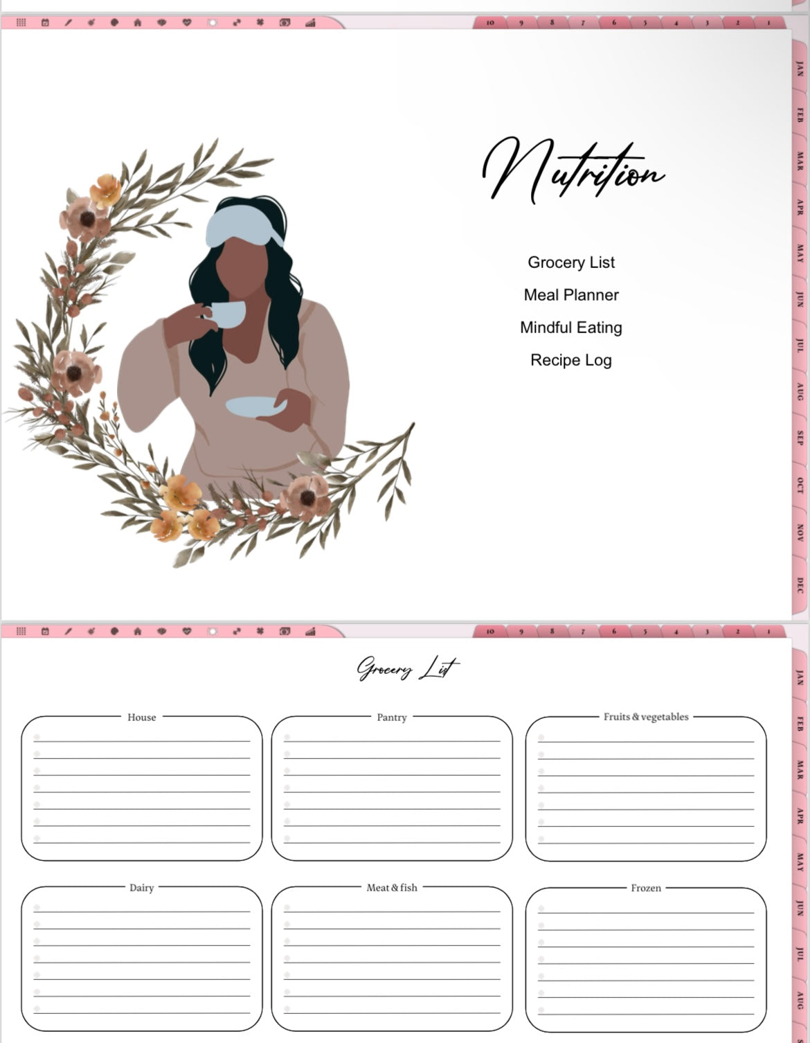 The Ultimate Girl Boss Digital Planner