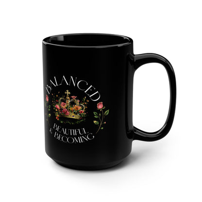 Black Mug, 15oz