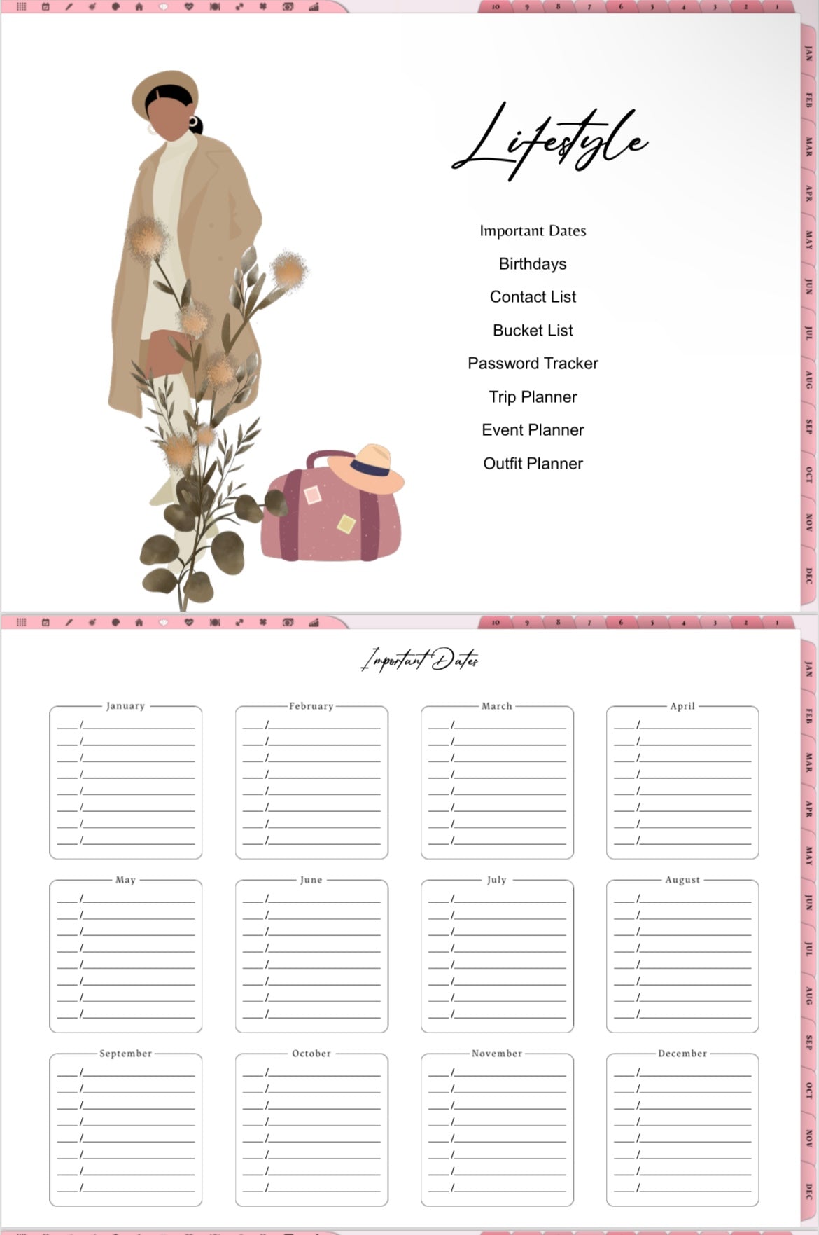 The Ultimate Girl Boss Digital Planner